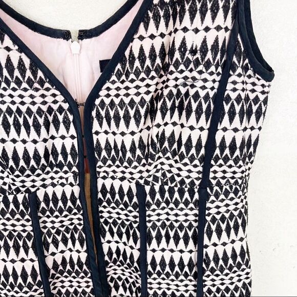 Nanette Lepore Black Pink Dress Sleeveless Size 0 y2k Vintage 2000s - Picture 5 of 10